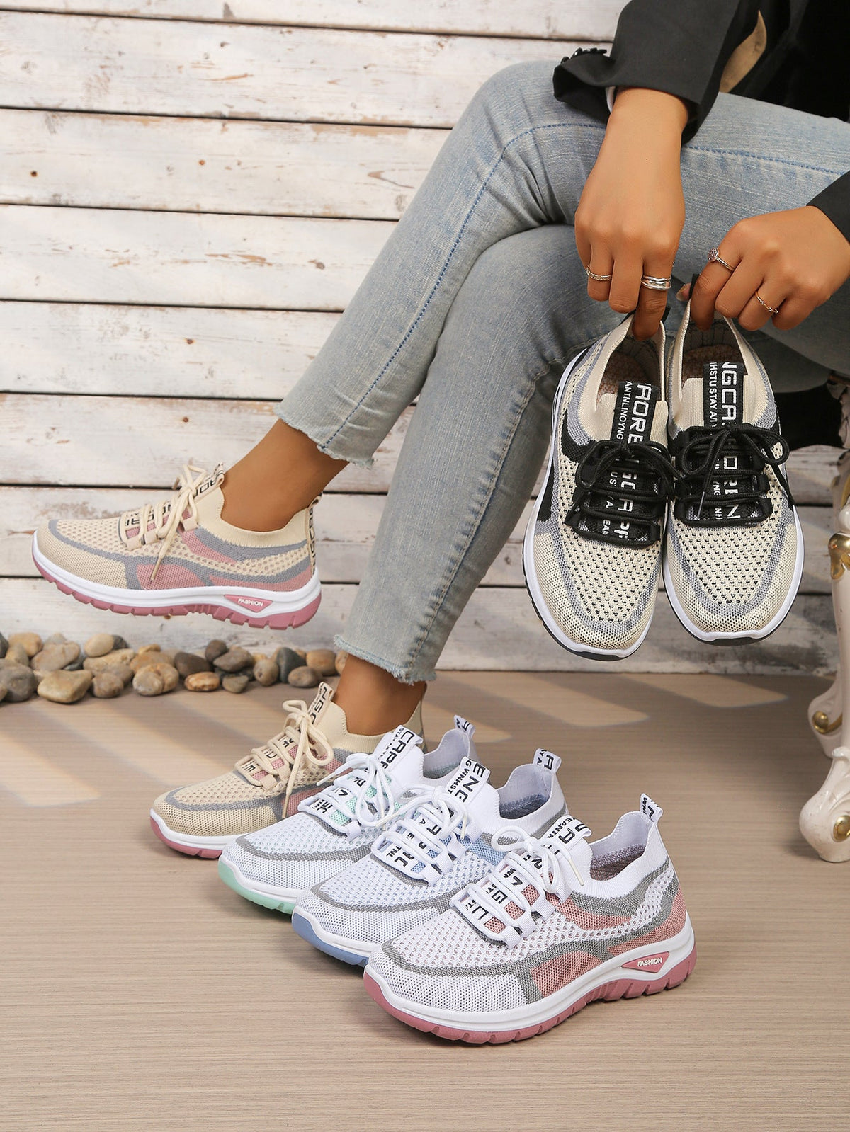 Zapatillas Deportivas de Punto