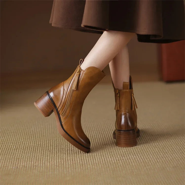 Botas Elegantes de Tacón