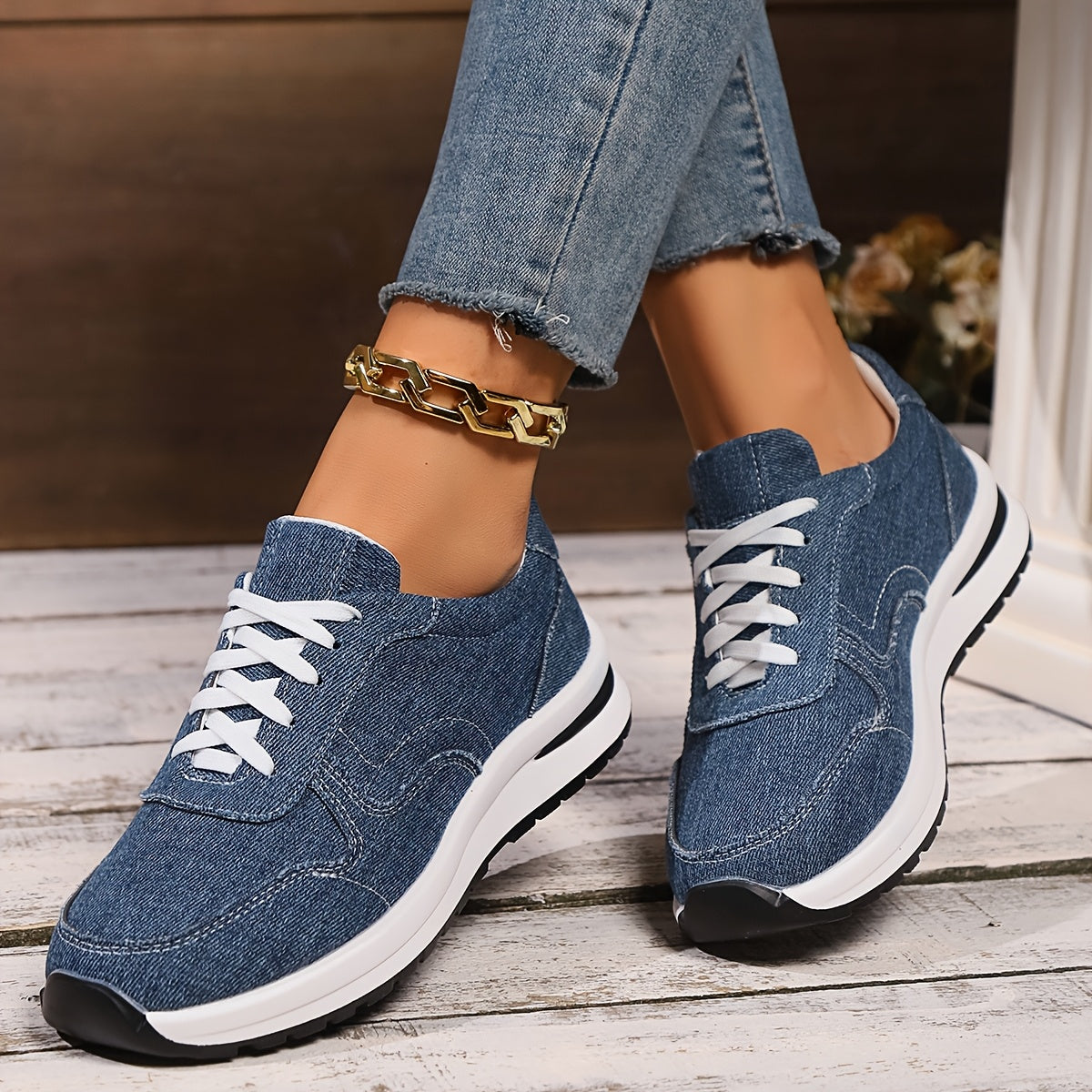 Zapatillas Efecto Vaquero