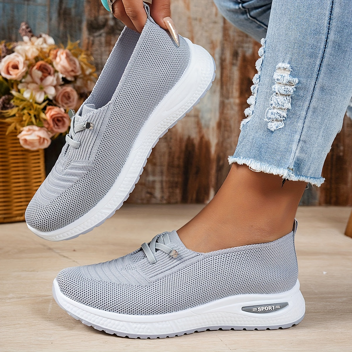 Zapatillas Elegantes con Plantilla Viscoelástica