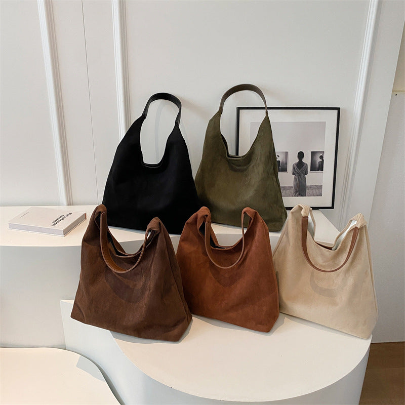 Bolso Shopper de Ante