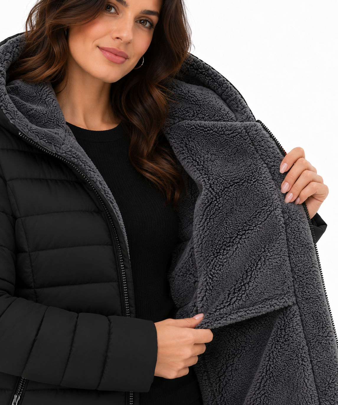 Chaqueta de Invierno Acolchada