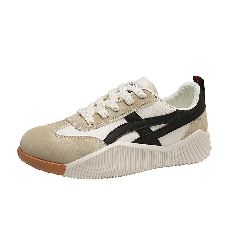 Zapatillas Bicolor de Suela Gruesa