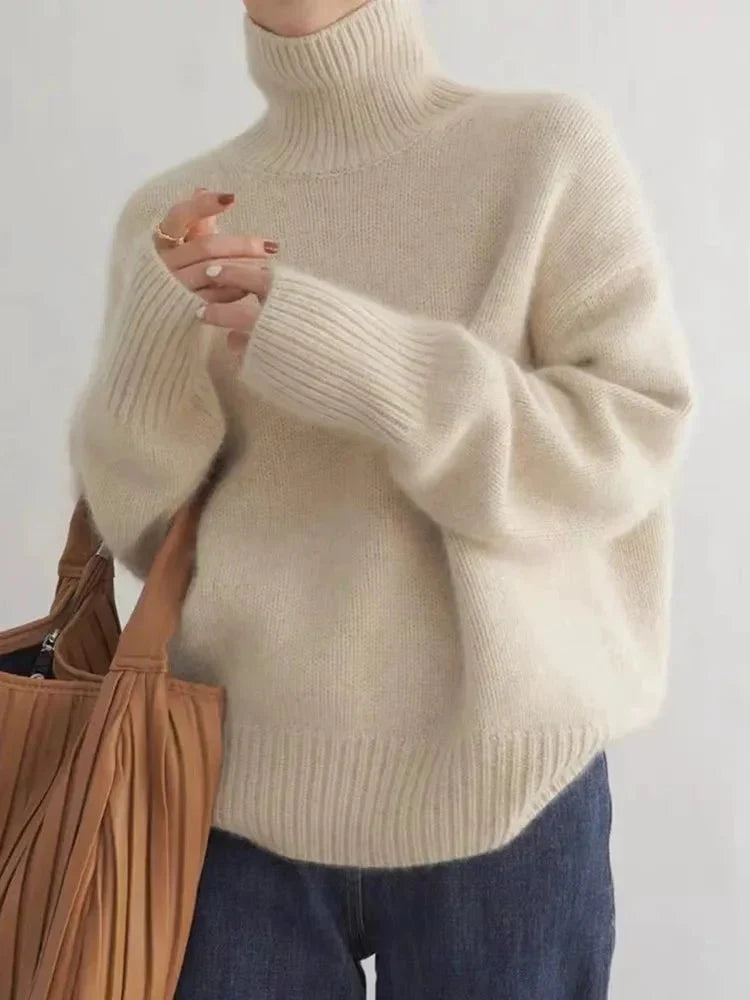 Jersey de Cuello Alto Casual