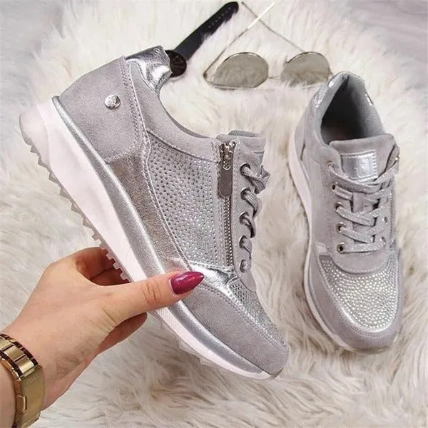 Zapatillas con Cremallera y Cordones